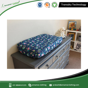 Hot Selling Jersey Cotton Wholesale Baby Changing Pad Cover - Product Image 5