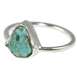 Bagues en argent Sterling 925 Turquoise verte, belle forme fantaisie, bijoux en pierre précieuse fabricant, bijoux en argent uniques - Product Image 3