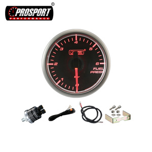 March EXPO 45 mét Điện đo áp suất nhiên liệu cho xe ô tô mới 12V sử dụng tương thích với BMW Chevrolet LED hiển thị <span class=keywords><strong>Analog</strong></span> phụ kiện - Product Image 5