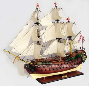 Деревянные модельные лодки NORSKE LOVE, деревянная модель ручной работы