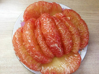 Groene Huid Pomelo-Grapefruit Sap-Oogst Beste Fruit