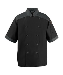 Abrigo de chef ejecutivo de algodón polivinílico de alta calidad, uniforme de ropa de restaurante para chefs y personal de hotel, precio al por mayor para hoteles - Product Image 6
