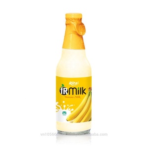 Vieam 300ml Leche de plátano enlatada Buen sabor Puré de buena salud en embalaje de botella - Product Image 1