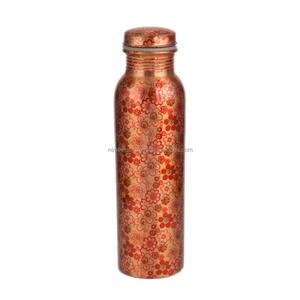 Bouteille d'eau en cuivre pur imprimé, 34oz, ml - Product Image 5