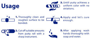 Époxy Mastic De mastic époxy Puissant Mastic - Product Image 2