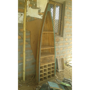 Armoire de salon ancienne en bois massif, meubles élégants de style vintage pour usage domestique, vente en gros en vrac - Product Image 1