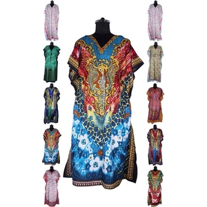 Latest Design Summer Printed Beach Wear Long <b>Kaftans</b> - Product Image 1