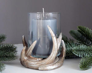 Juego de dos farolillos de fiesta con velas galvanizadas - Product Image 3