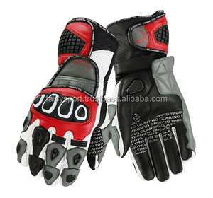 Guantes de Motocicleta de Cuero Genuino, Resistentes al Viento, Impermeables, con Protección Contra Impactos y Abrasión, Pantalla Táctil - Product Image 2