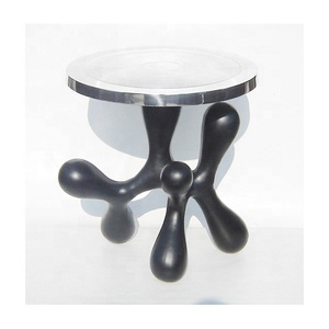 เฟอร์นิเจอร์ห้องนั่งเล่นโต๊ะกาแฟ/โต๊ะกาแฟด้านข้าง/โต๊ะกาแฟอลูมิเนียมออกแบบโต๊ะกาแฟสำหรับตกแต่งบ้าน - Product Image 5