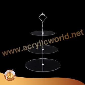 Présentoir à gâteaux à 5 pneus en acrylique, support pour cupcakes - Product Image 4