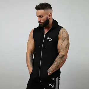 Drop Shoulder Oversized Cotton Fleece Hoodie High Quality Thick Plain Street-wear Pullover Hoodies Custom Blank Mens Hoodies - Product Image 4
