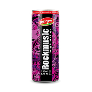 Bebida OEM ODM JOJONAVI, bebidas energéticas con sabor a jugo de uva, 250ml, bebida energética de fábrica, certificado BRCGS - Product Image 1