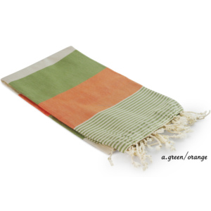 Havana Peshtemal Beach <b>Towel</b> 100 X 180cm Cotton - PEST-HVN-MLT Pestemal Turkish <b>Towels</b> Hammam <b>Hamam</b> Hamman - Product Image 4