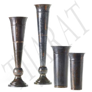HOT SELLING <b>TALL</b> UNIQUE DESIGNER FLOOR METAL <b>FLOWER</b> <b>VASE</b> LONG <b>VASE</b> HOME DECOR LUXURY <b>VASE</b> CUSTOM LOGO - Product Image 5