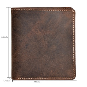 Top Demanded Minimalist <b>RFID</b> Blocking Men's <b>Wallet</b> Durable Leather <b>Wallet</b> for Travel and Daily Use Available for Sale - Product Image 4