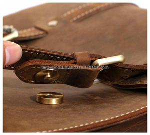 Vintage Genuine Leather <b>Messenger</b> <b>Bag</b> Available at Competitive Price From Indian Provider - Product Image 5