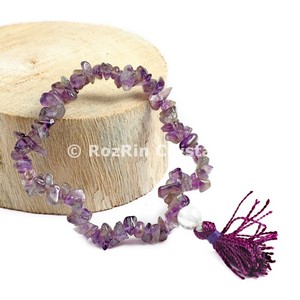 <b>Gemstone</b> Amethyst Chips Power healing <b>Bracelets</b> - Product Image 1