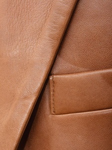 Los hombres de cuero Blazerleather chaqueta para los hombres - Product Image 4