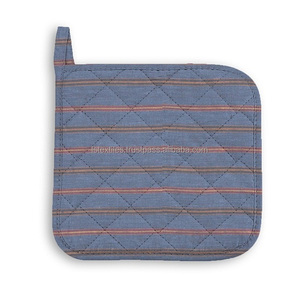 Mitaines de four en coton imprimées personnalisées en gros d'usine - Product Image 6