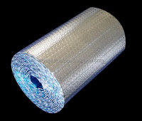 Rouleaux de feuilles de mousse de polyoléfine à cellules fermées réticulée (XLPE/PE) avec support auto-adhésif, haute réflexion, émissivité 0,03-0,04