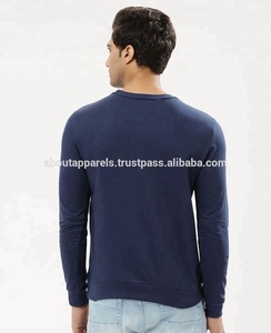 เสื้อสเวตเชิ้ตคอกลมของผู้ชายเสื้อมีฮู้ดแฟชั่นสีล้วนทันสมัย - Product Image 3