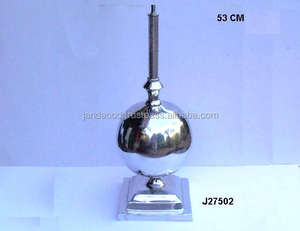 Mirror Polish Cast Aluminium Lamp with Round Ball at the Center Bedroom Side Tableware Lamps for Living Room Home Decoration - Product Image 3