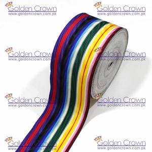 Rainbow Moire Ribbon | Masonic regalia Rainbow Ribbon | Rainbow RIBBON - Product Image 2