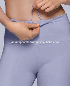 Pantalon de yoga de gymnastique personnalisé respirant en nylon et polyester, imprimé en vrac pour femmes matures, leggings serrés, nouveau et solide pour l'entraînement - Product Image 6