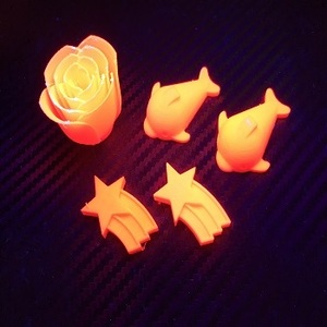 เครื่องพิมพ์3D HP ไส้หลอด500g น้ำหนักสุทธิ1KG แท่งพลาสติกสีแดงแบบสร้างสรรค์บริการแปรรูปแม่พิมพ์5KG - Product Image 2