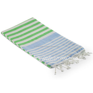 Serviette turque Peshtemal Serviettes de hammam directement de l'usine Rainbow Range Capri Rainbow Peshtamal Pestemal Pestamal - Product Image 1