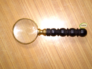 Loupe en bois de designer fait à la main d'Inam Style antique nautique avec belle gravure - Product Image 2