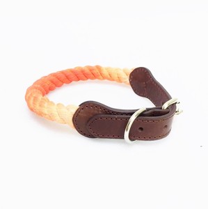 Laisse en corde ombré de couleur bleu marine, laisse de chien personnalisée - Product Image 3