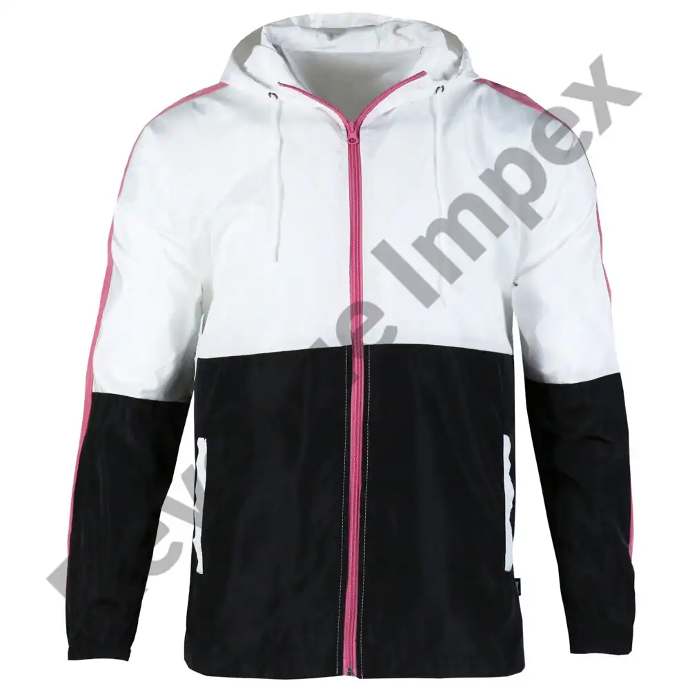 Wholesale polyester fabric men waterproof softshell jacket zip up windbreaker jacket Custom unisex training softshell jacket