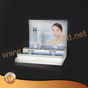 ใหม่ล่าสุดหรูหราอะคริลิแสดงผลเครื่องสำอางเคาน์เตอร์สำหรับลิปสติก/ขนตาแสดงเครื่องสำอางเคาน์เตอร์ - Product Image 3