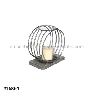 Bougeoir décoratif en verre, chandelier moderne pour la décoration de la maison - Product Image 2