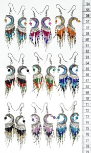 Colorful Peruvian <b>Fashion</b> Drop Earrings with Silken Thread Stylish Online Shopping for <b>Jewellery</b> - Product Image 2