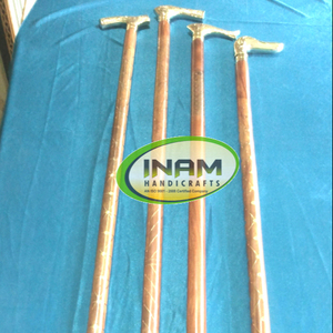 Best Quality and Hand Carved Vintage Style / <b>Wooden</b> Foldable Walking <b>Stick</b> / Walking Cane with Designer and Beautiful Handle - Product Image 1