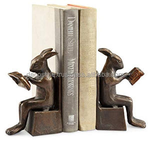 Brass half <strong>moon</strong> <strong>Bookend</strong>