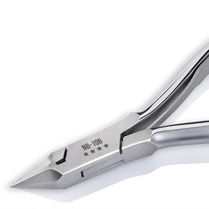 NGHIA OMI-pince à ongles impressionnante en acier inoxydable NB-106 finition chromée - Product Image 1