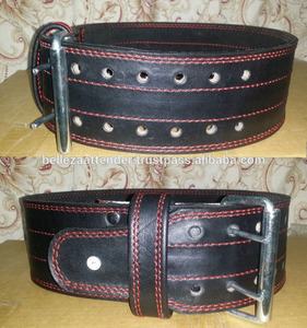 Cinturón de Cuero de Vaca Resistente para Levantamiento de Pesas, con Hebilla de Palanca, para Gimnasio, Fitness, Ejercicio, Culturismo, Tallas S-XXXL - Product Image 4