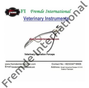 Forceps de castration d'instruments dentaires vétérinaires avec les propriétés de la meilleure qualité - Product Image 2
