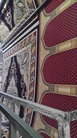 Tapis applique murale avec moustiquaire, tapisserie