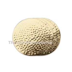 Sous-verres en métal martelé - Product Image 1