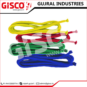 Corde en coton tressée multicolore, 12mm, pour les activités sportives - Product Image 5