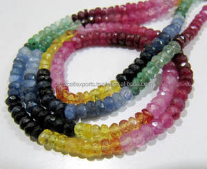 พลอยอัญมณีเจียระไนแบบหลายเม็ดทำจากทับทิมมรกตมีค่าหลายเม็ดผ่านการรับรอง - Product Image 2