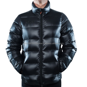 Men's Winter <b>Waterproof</b> and Windproof Nylon Puffy <b>Jacket</b>-OEM Design Customized Plain <b>Padded</b> Puffy <b>Jacket</b> - Product Image 3