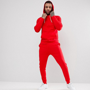 Chándal Deportivo Rojo Personalizado para Hombre, 100% Poliéster, Transpirable y Resistente al Viento, para Otoño - Product Image 4