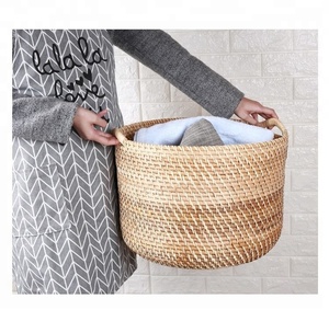 Juego de cesta de mimbre para la colada - Product Image 5