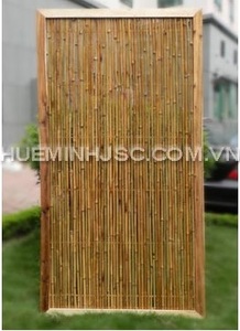 Bamboo <b>Garden</b> Greenhouse Bamboo <b>Screen</b> Natural Bamboo Fence <b>Panel</b> Outdoor Wood Frame easy to assemble environmentally friendly - Product Image 3